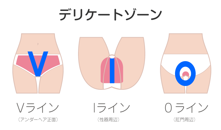 デリケートゾーンってどこ