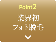 Point2 業界初フォト脱毛